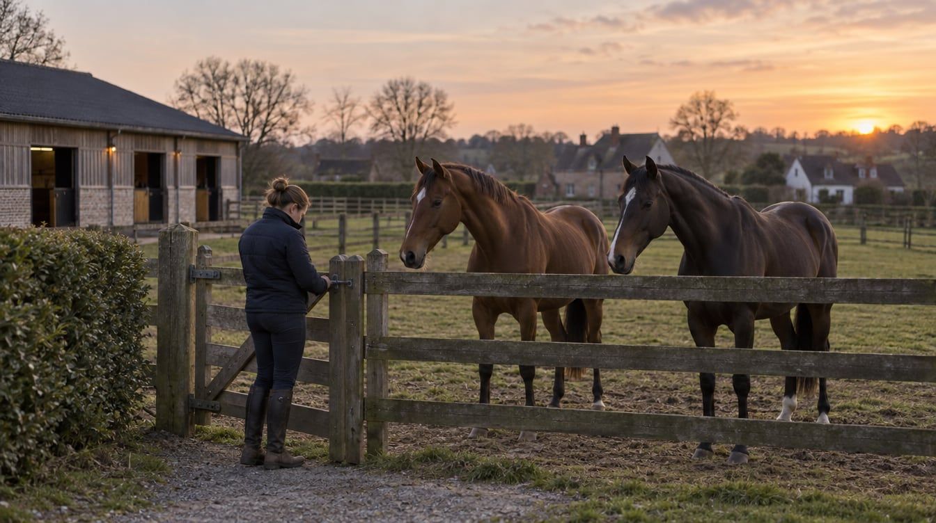 Paarden en vuurwerk: hoe maakt u in Vlaanderen een passend stalplan?