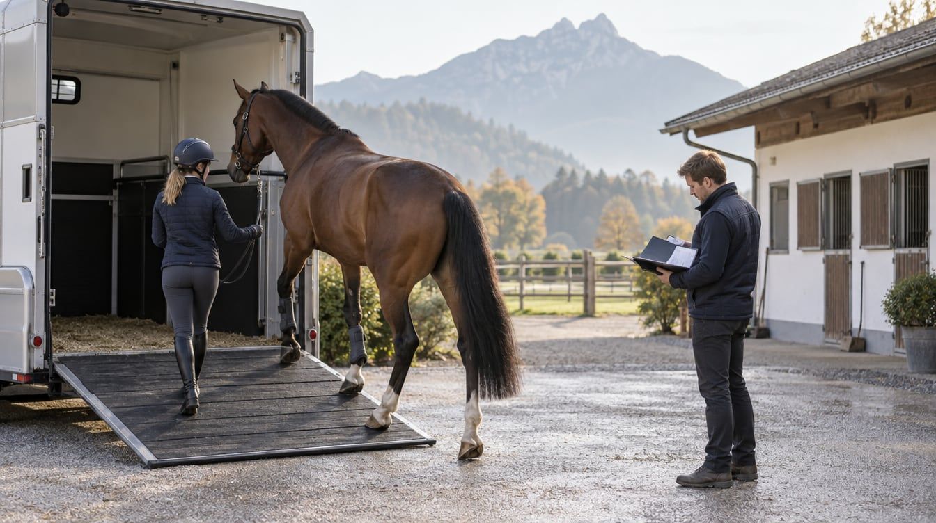 Pferd aus Österreich in einen EU-Staat bringen: Was vor der Abfahrt zu klären ist