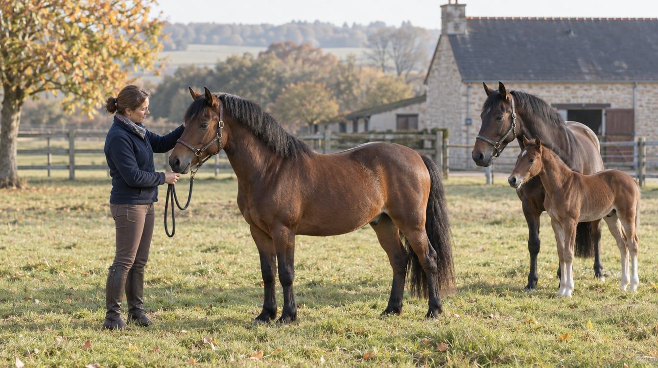 Poney Français de Selle : lire un étalon avant de choisir pour sa jument