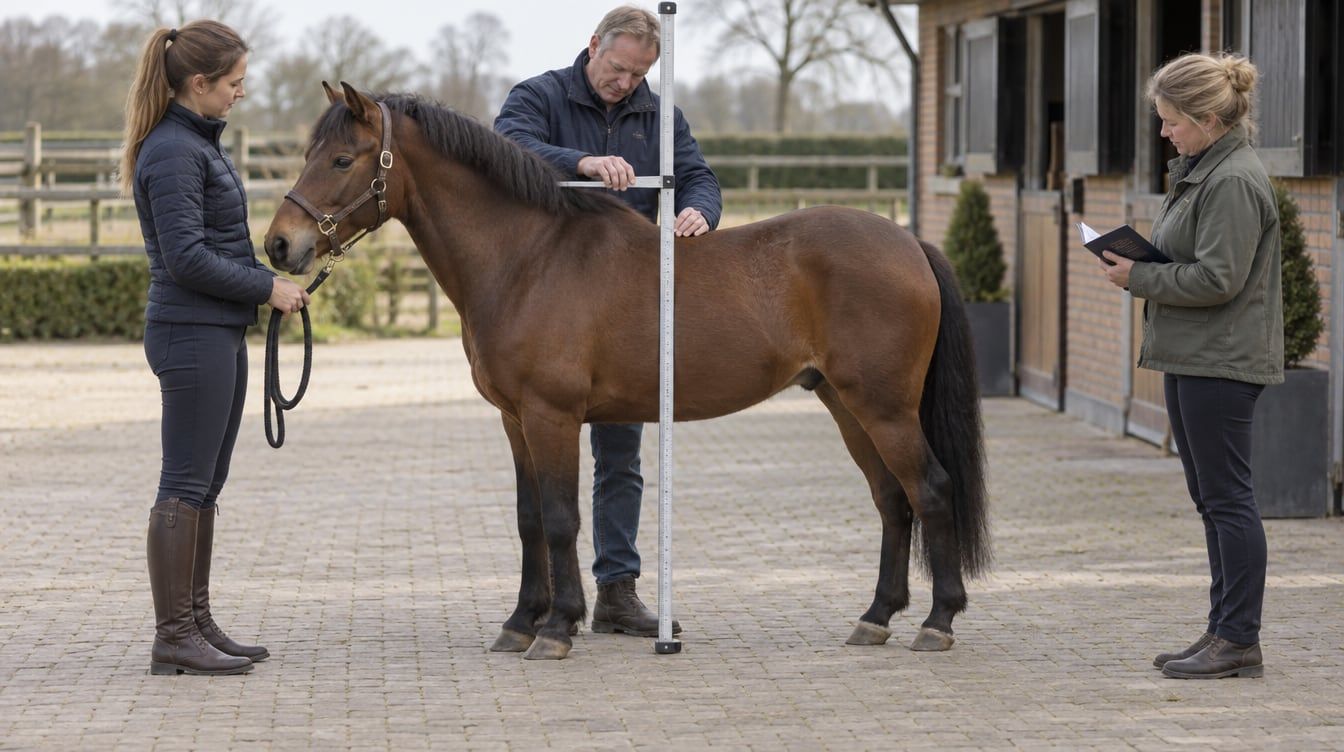 Een sportpony kopen: wat vertelt de ponymeting?