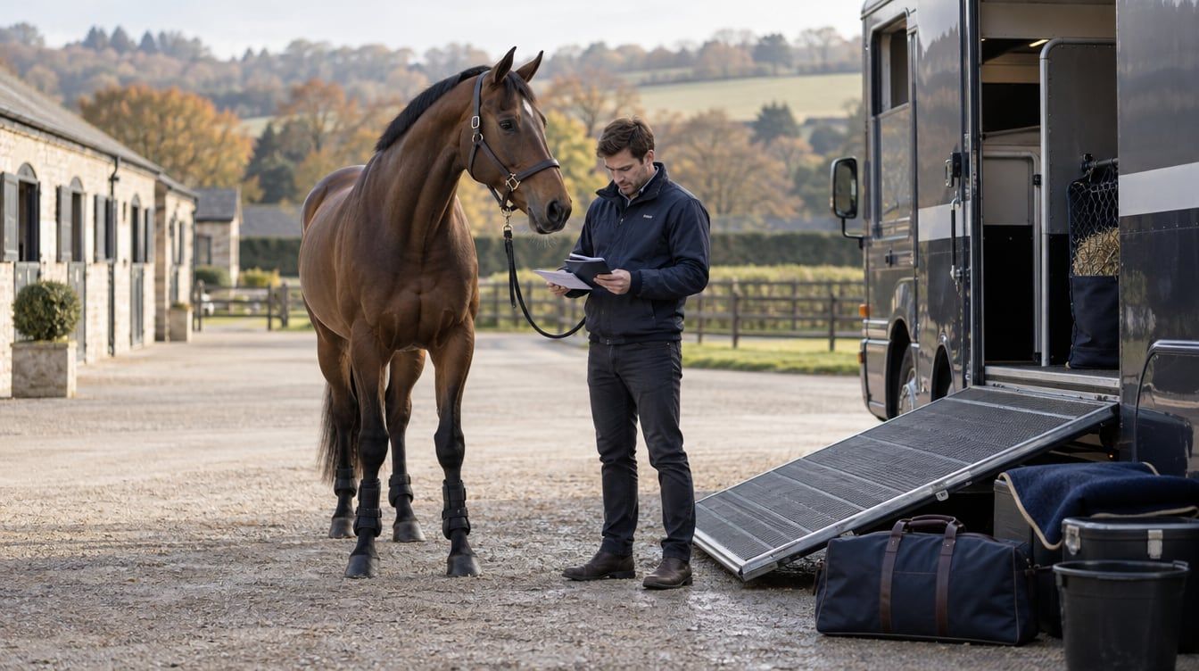 Taking a Horse from Great Britain to Europe: A Buyer’s Planning Route