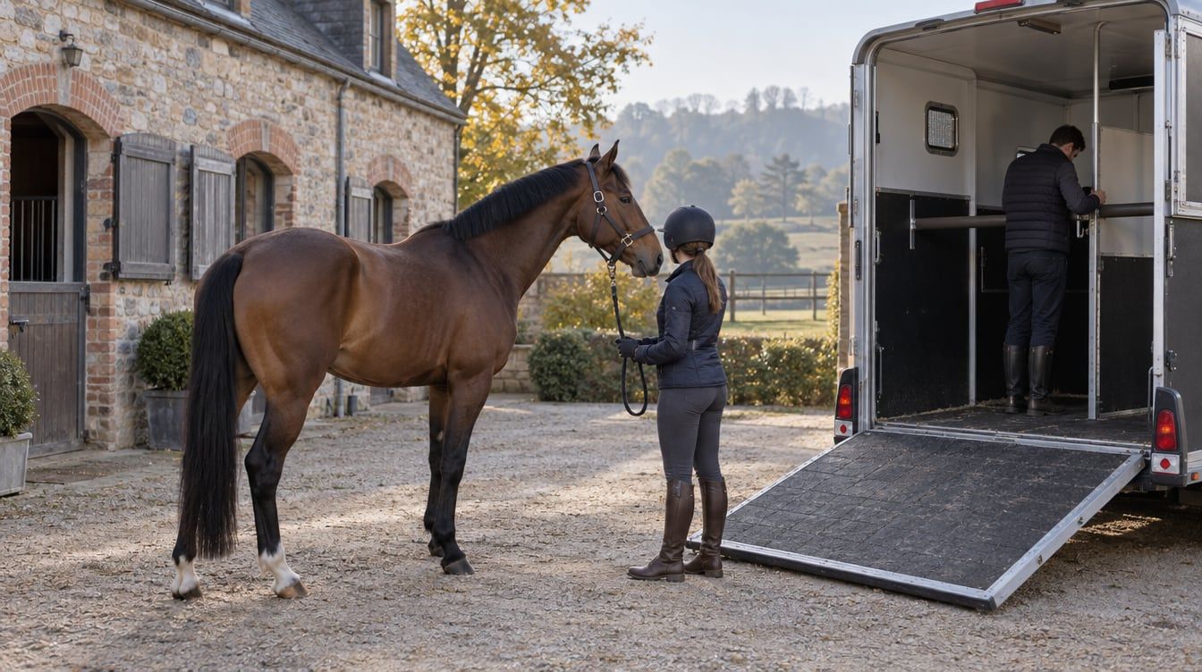 Transport de chevaux : que vérifier avant de prendre la route ?