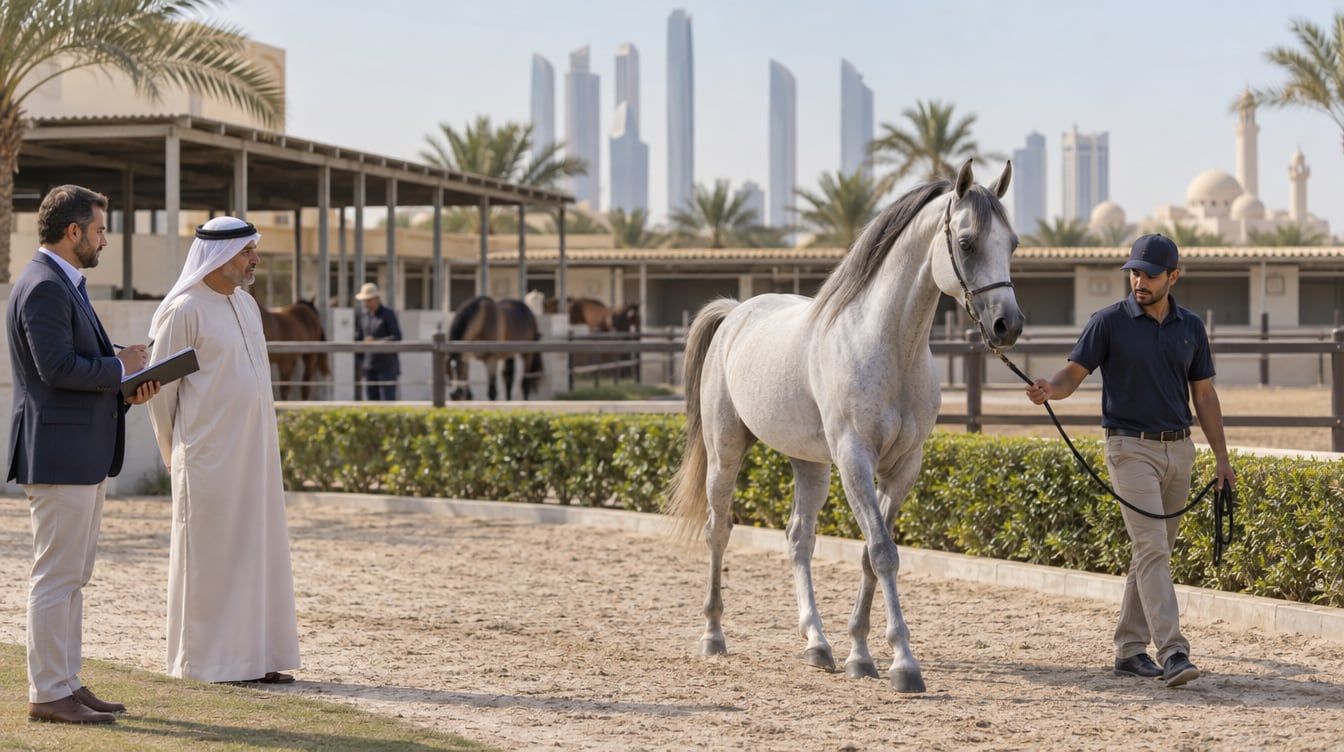 كيف تتابع بطولات جمال الخيل العربية في الإمارات بعين المشتري؟