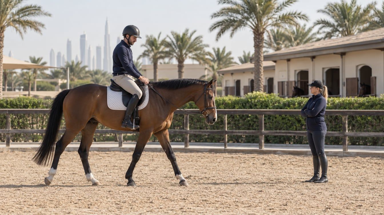 كيف تقيّم خيل السباق المعتزلة في الإمارات قبل اقتنائها؟